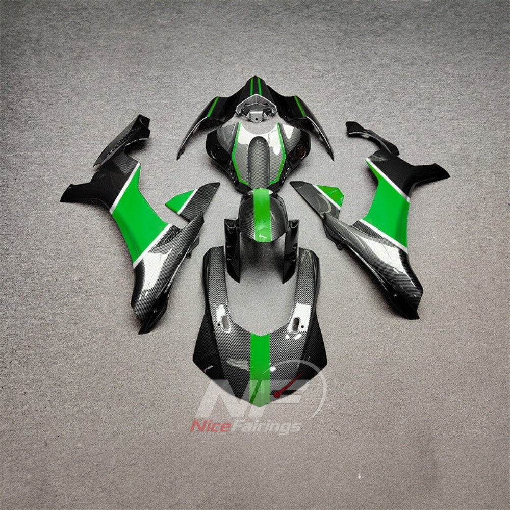 For Yamaha YZF-R1 2015-2019 Purple Silver Black Motorcycle Fairings | NiceFairings - paint design NO.4 option image