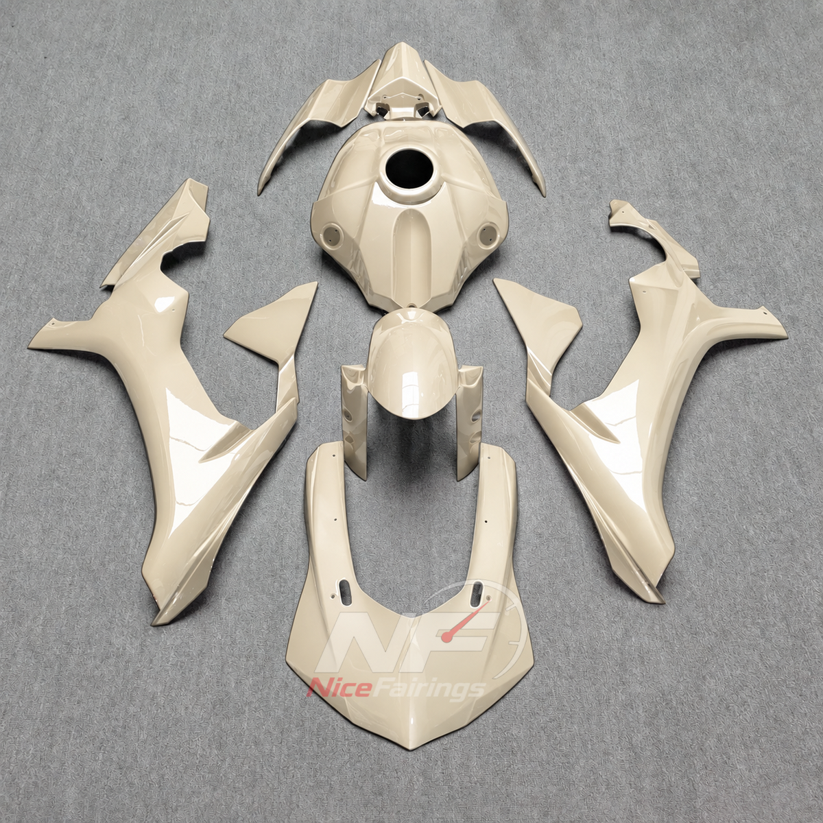 For Yamaha YZF-R1 2015-2019 Cream Motorcycle Fairings | NiceFairings - main product image