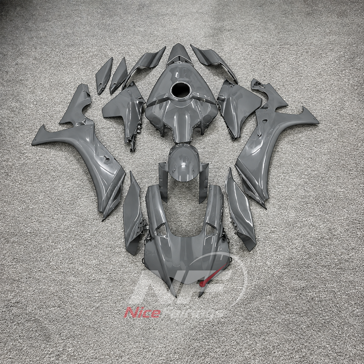 For Yamaha YZFR1 RN65 2020-2025 Grey Fairings Kit | NiceFairings - main product image