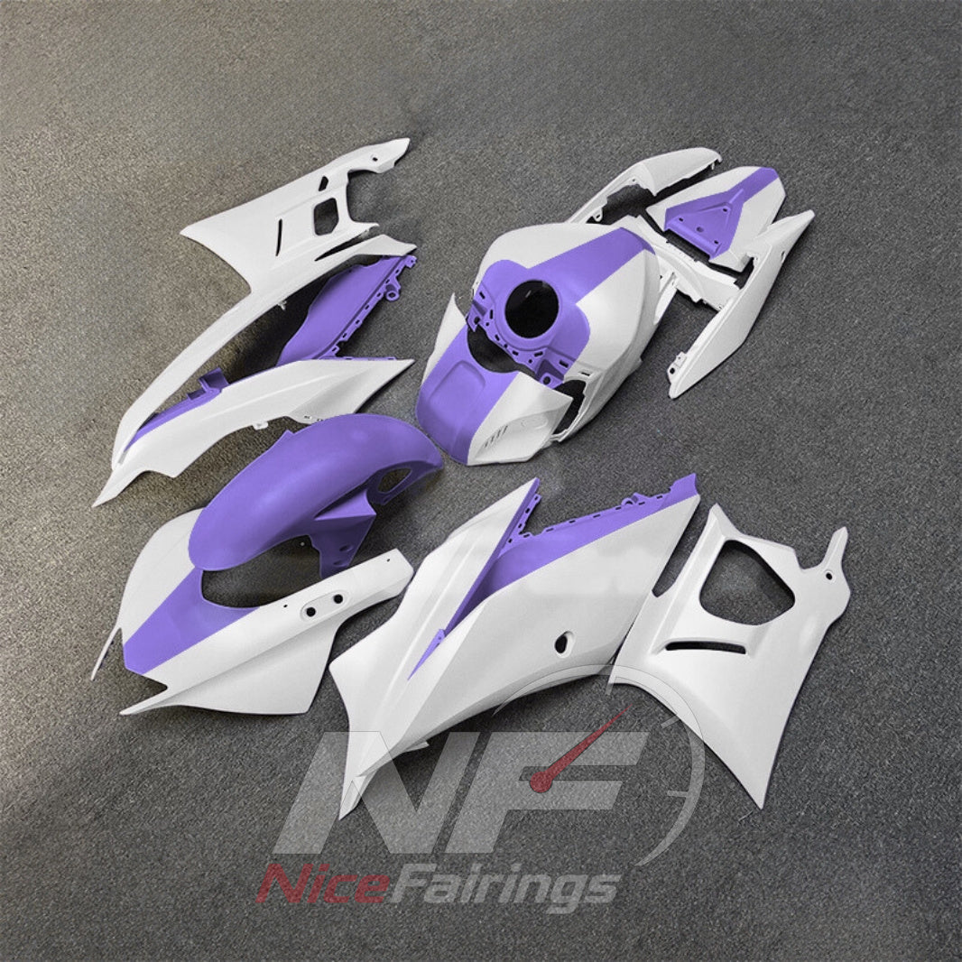 Aftermarket Replacement Fairing Panels Compatible with Yamaha YZF-R25 YZF-R3 2019-2024 | NiceFairings - front angle image