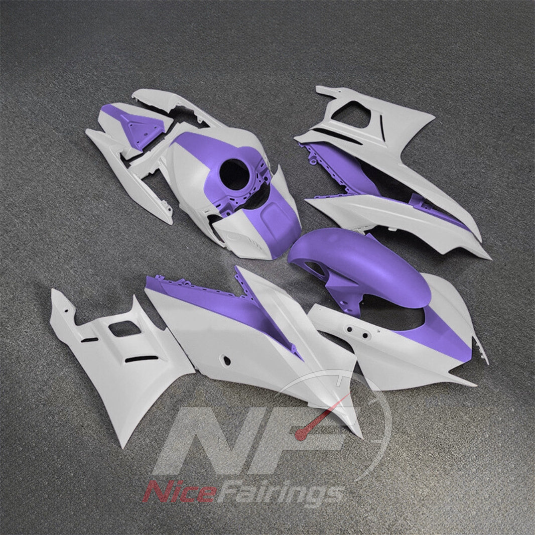 Aftermarket Replacement Fairing Panels Compatible with Yamaha YZF-R25 YZF-R3 2019-2024 | NiceFairings - side angle image
