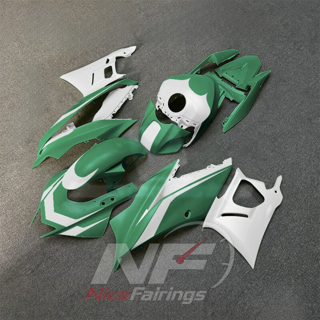 Custom-Painted Motorcycle Fairings Compatible with Yamaha YZF-R25 YZF-R3 2019-2024 | NiceFairings - front angle image