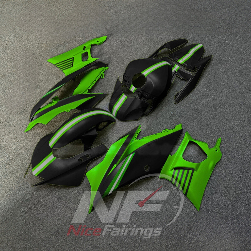 Aftermarket Sportbike Bodywork Set Fits Yamaha YZF-R25 YZF-R3 2019-2024 | NiceFairings - front angle image