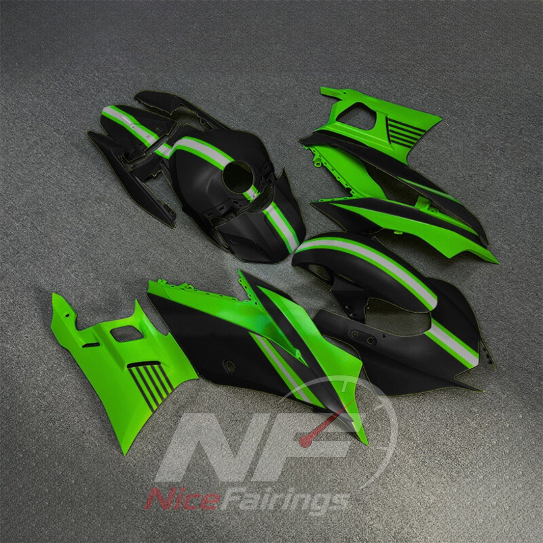 Aftermarket Sportbike Bodywork Set Fits Yamaha YZF-R25 YZF-R3 2019-2024 | NiceFairings - side angle image