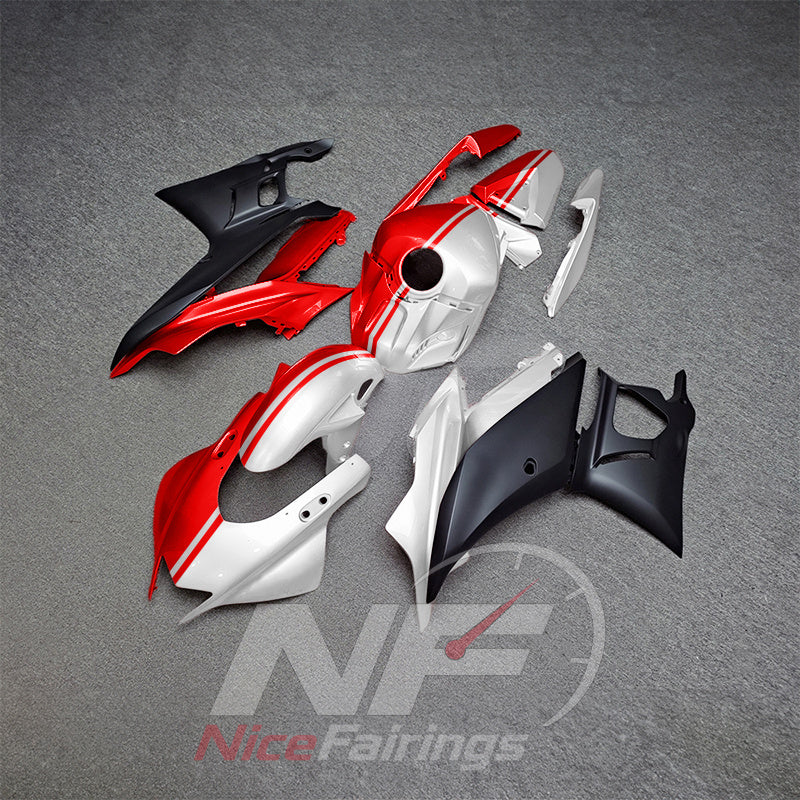 Aftermarket Motorcycle Fairing Kit Fits Yamaha YZF-R25 YZF-R3 2019-2024 | NiceFairings - front angle image