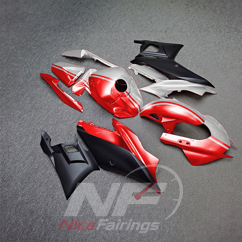 Aftermarket Motorcycle Fairing Kit Fits Yamaha YZF-R25 YZF-R3 2019-2024 | NiceFairings - side angle image