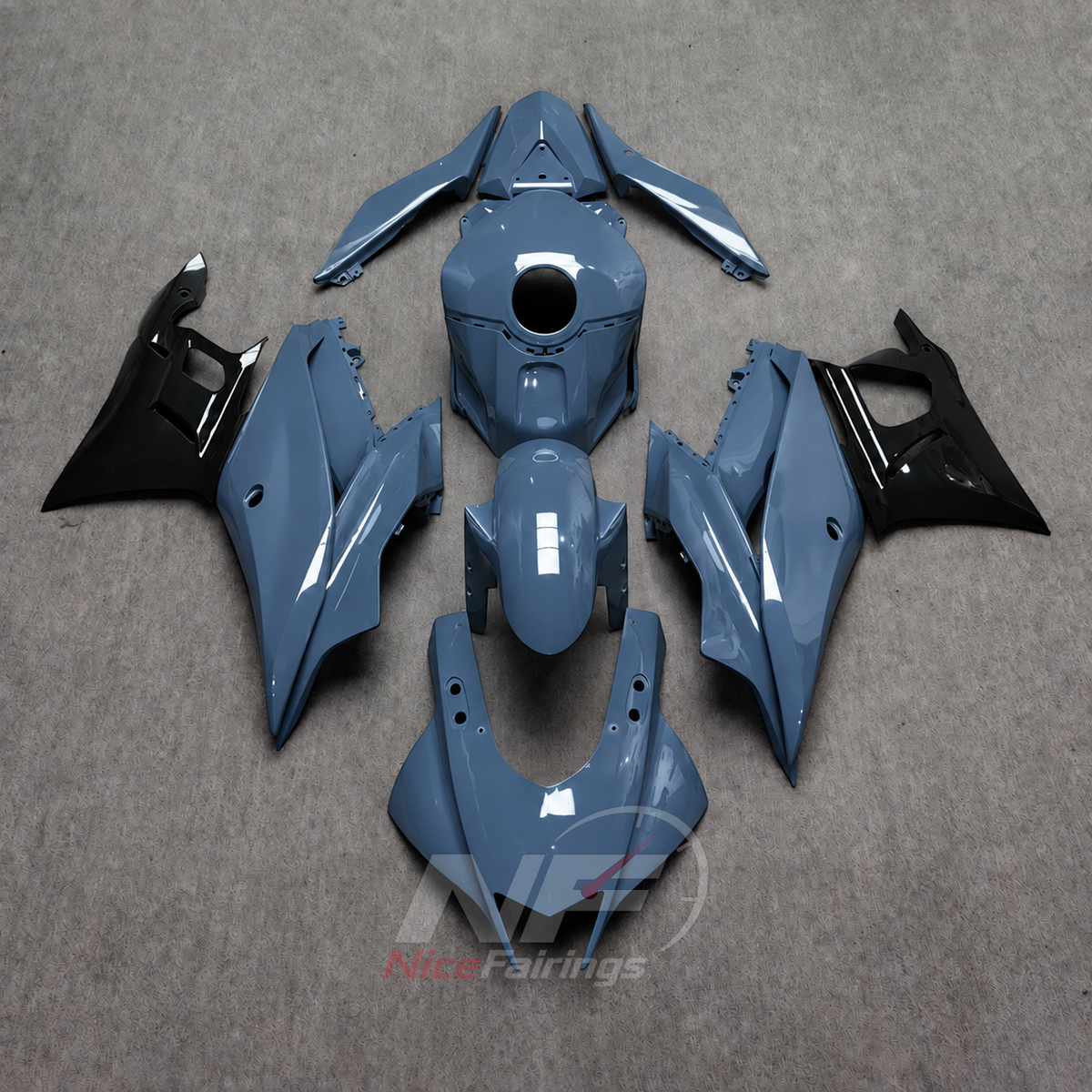 Custom-Painted Fairing Kit Fits Yamaha YZF-R25 YZF-R3 2019-2024 | NiceFairings - main product image