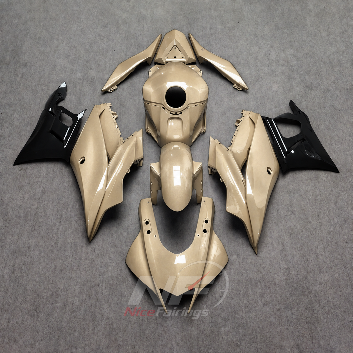 Aftermarket Sportbike Bodywork Set Fits Yamaha YZF-R25 YZF-R3 2019-2024 | NiceFairings - main product image