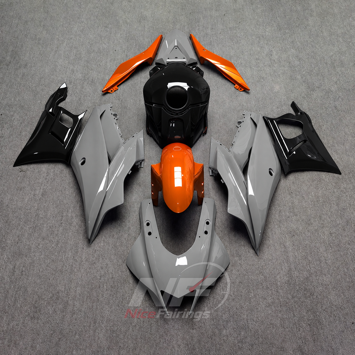 Replacement Sportbike Bodywork Set Fits Yamaha YZF-R25 YZF-R3 2019-2024 | NiceFairings - main product image