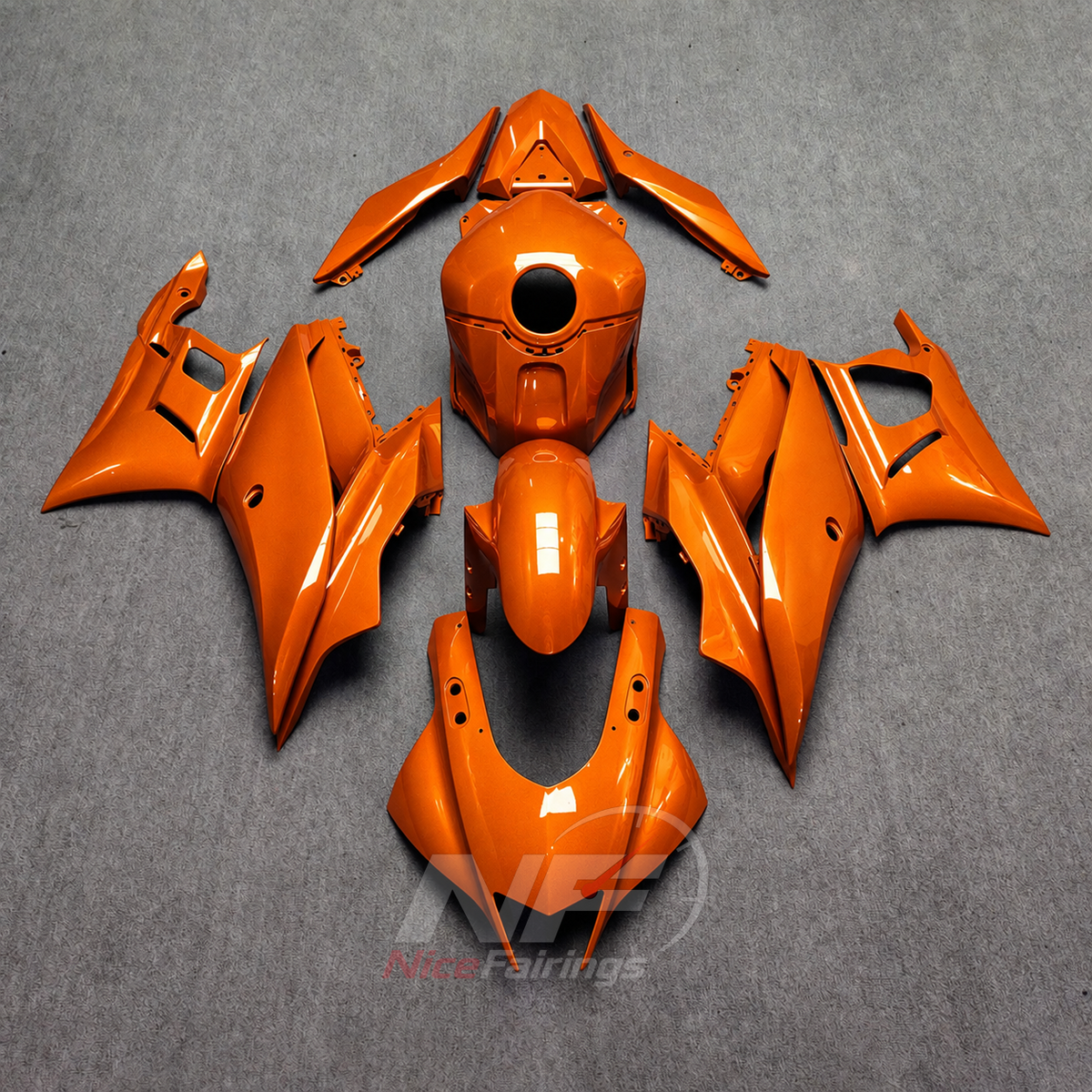 Aftermarket Replacement Fairing Panels Compatible with Yamaha YZF-R25 YZF-R3 2019-2024 | NiceFairings - main product image