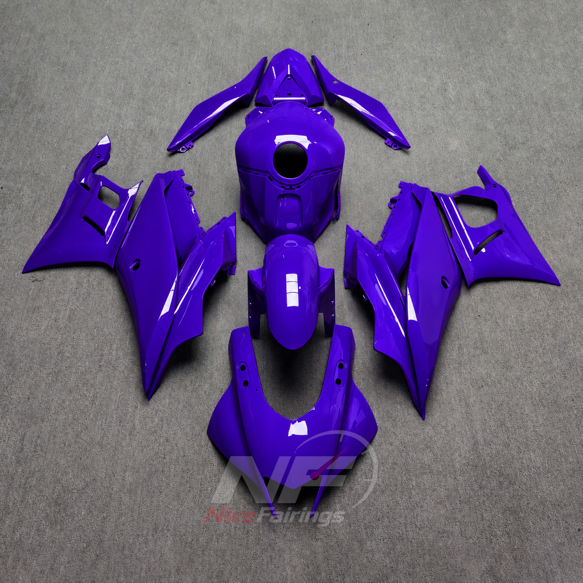 Replacement Sportbike Bodywork Set Fits Yamaha YZF-R25 YZF-R3 2019-2024 | NiceFairings - main product image