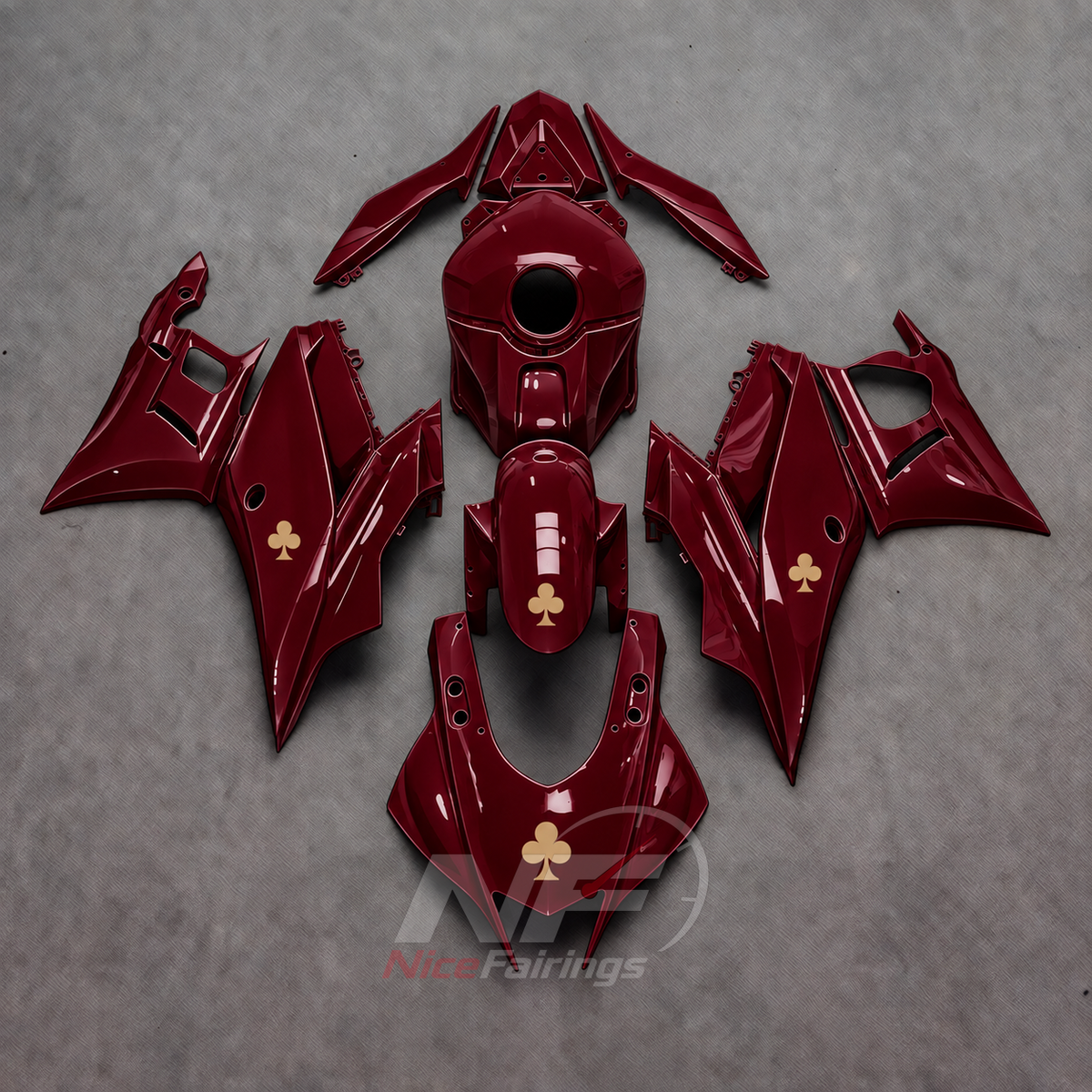 Custom-Painted Bodywork Kit Fits Yamaha YZF-R25 YZF-R3 2019-2024 | NiceFairings - main product image