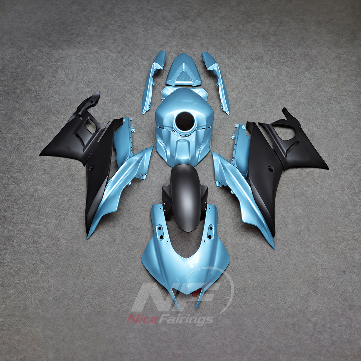 Custom-Painted Fairing Kit Fits Yamaha YZF-R25 YZF-R3 2019-2024 | NiceFairings - main product image