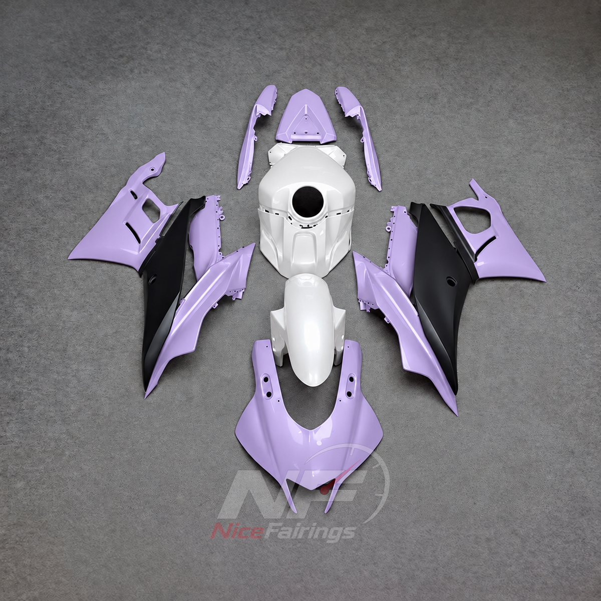 Custom-Painted Bodywork Kit Fits Yamaha YZF-R25 YZF-R3 2019-2024 | NiceFairings - main product image