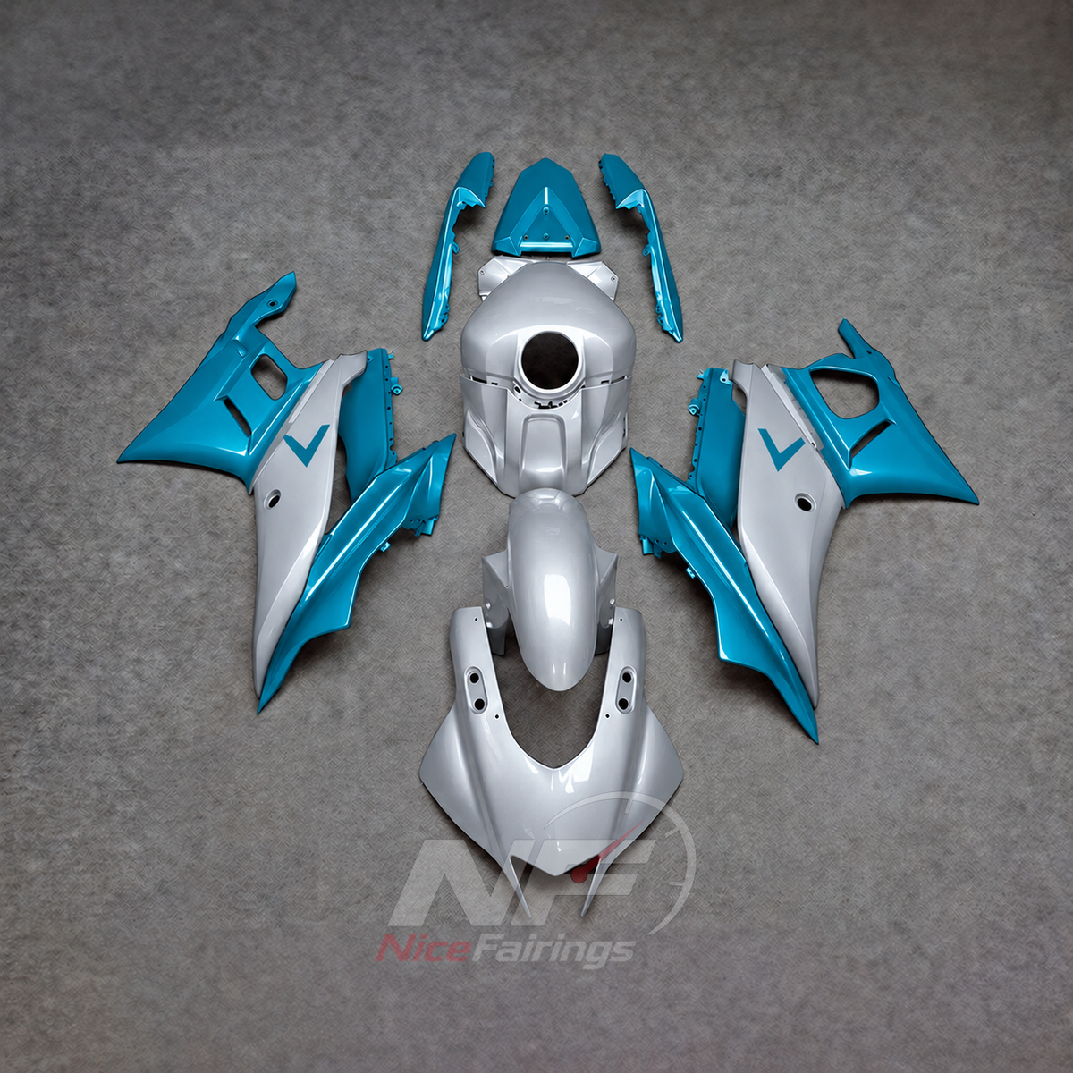 Aftermarket Replacement Fairing Panels Compatible with Yamaha YZF-R25 YZF-R3 2019-2024 | NiceFairings - main product image