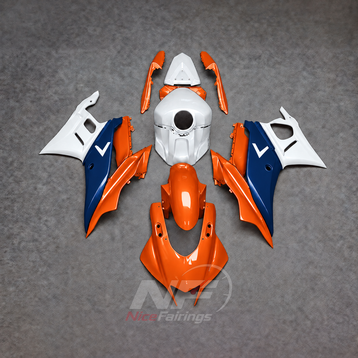 Custom-Painted Fairing Kit Fits Yamaha YZF-R25 YZF-R3 2019-2024 | NiceFairings - main product image