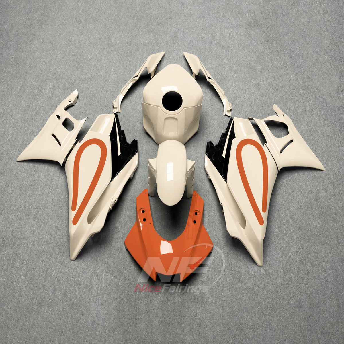 Custom-Painted Motorcycle Fairings Compatible with Yamaha YZF-R25 YZF-R3 2025-2026 | NiceFairings - main product image