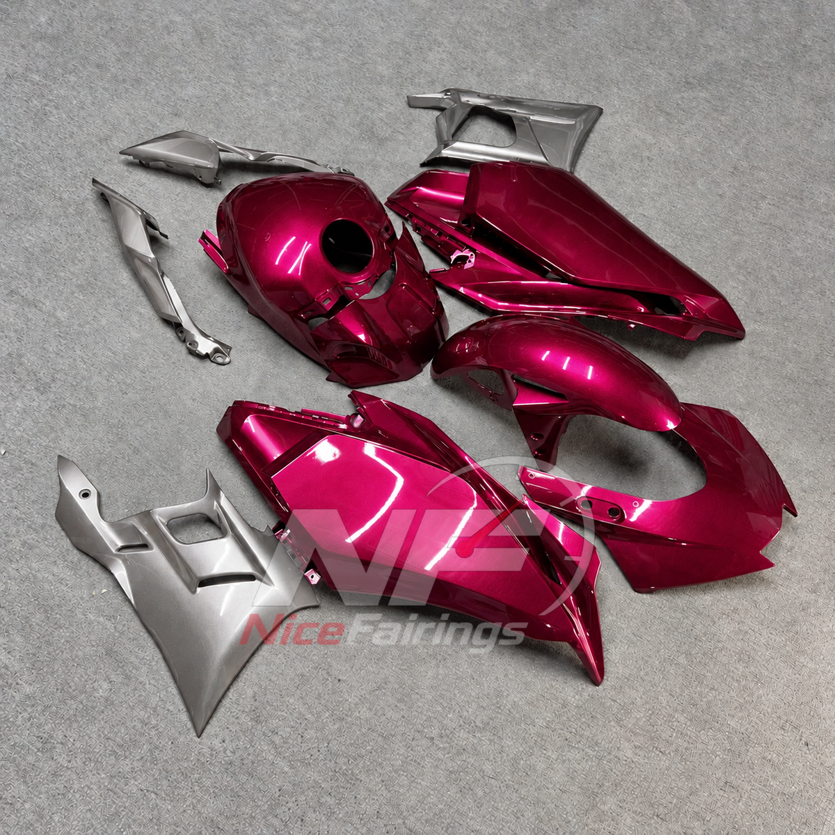 Aftermarket Sportbike Bodywork Set Fits Yamaha YZF-R25 YZF-R3 2025-2026 | NiceFairings - front angle image