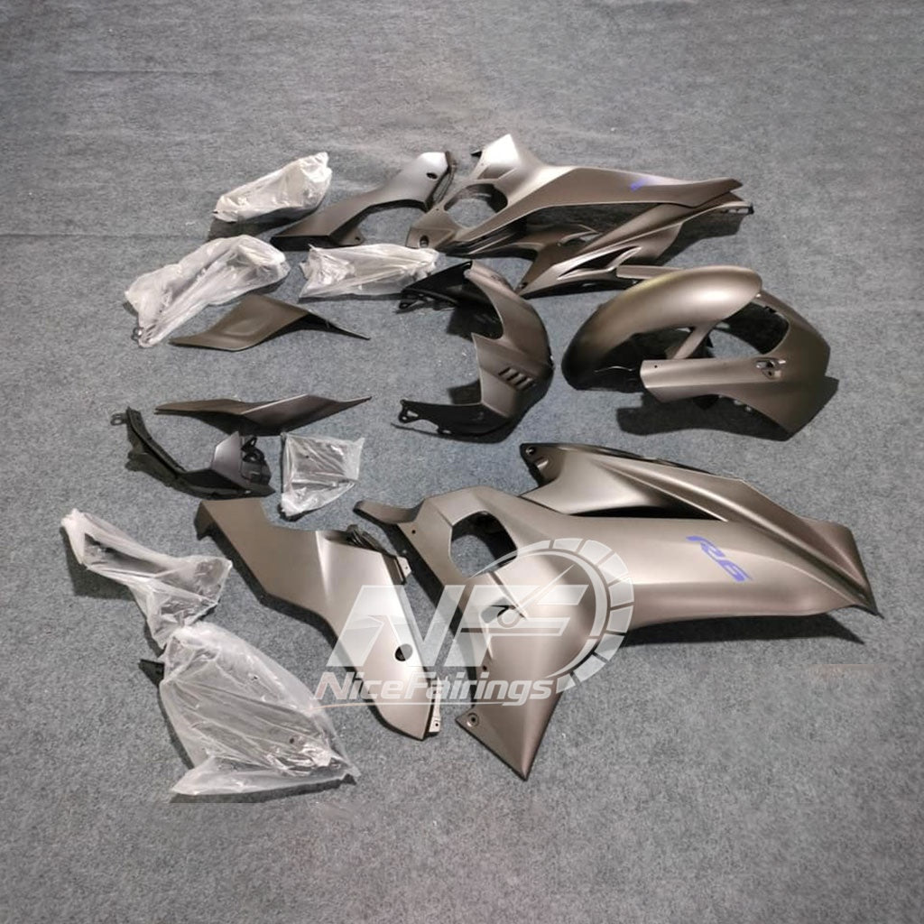 For YAMAHA YZF-R6 2017-2026 R6 17-26 Plastic Aftermarket Custom Color Ful Fairings Kit | NiceFairings - rear angle image