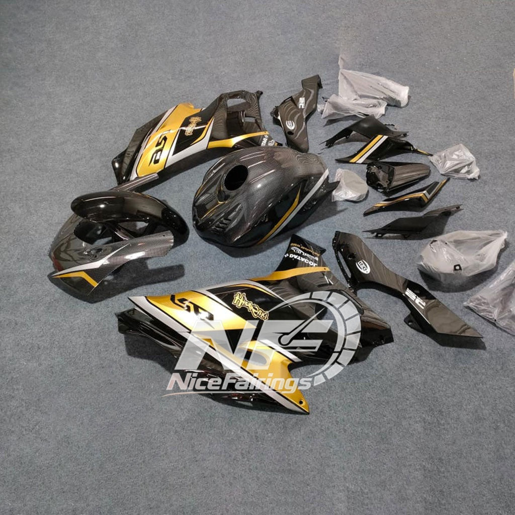 For YAMAHA YZF-R6 2017-2026 Reinforced Tabs Aftermarket Custom Painted Bodywork Fairings Kit | NiceFairings - front angle image