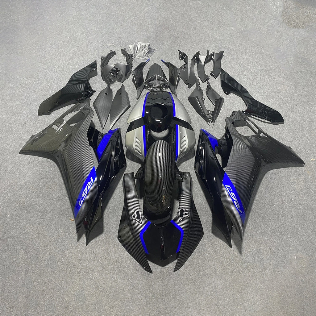 For YAMAHA YZF-R6 2017-2026 Anti-Melting Heatshield Aftermarket Custom Color Body Fairings Kit | NiceFairings - paint design NO.9 option image