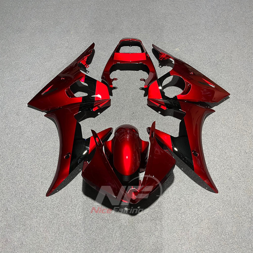 ABS Injection Fairing Kit Fits YAMAHA YZF-R6 RJ09 2003-2005 - Metallic Red | NiceFairings - main product image