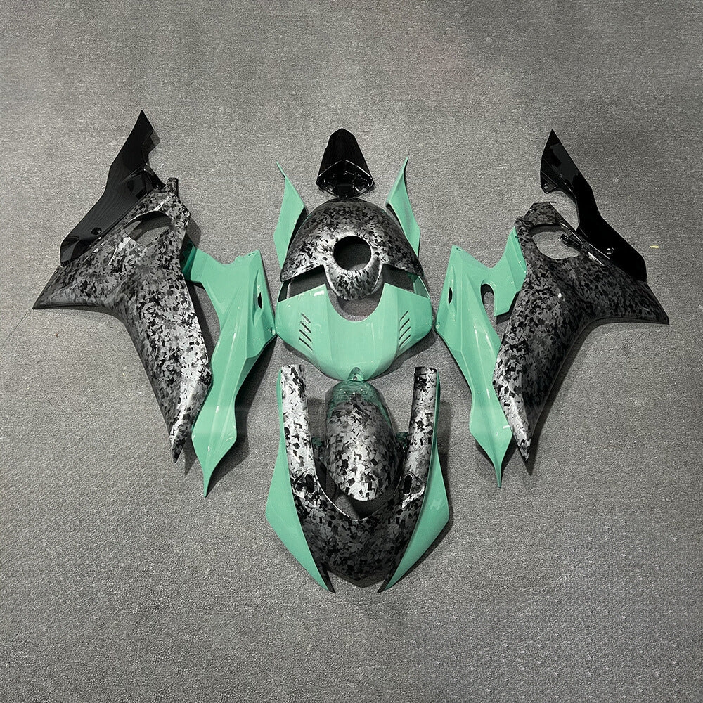 For YAMAHA YZF-R6 2017-2026 YZF R6 3-Layer Clear Coat Aftermarket Showroom Custom P Fairings Kit | NiceFairings - paint design NO.2 option image