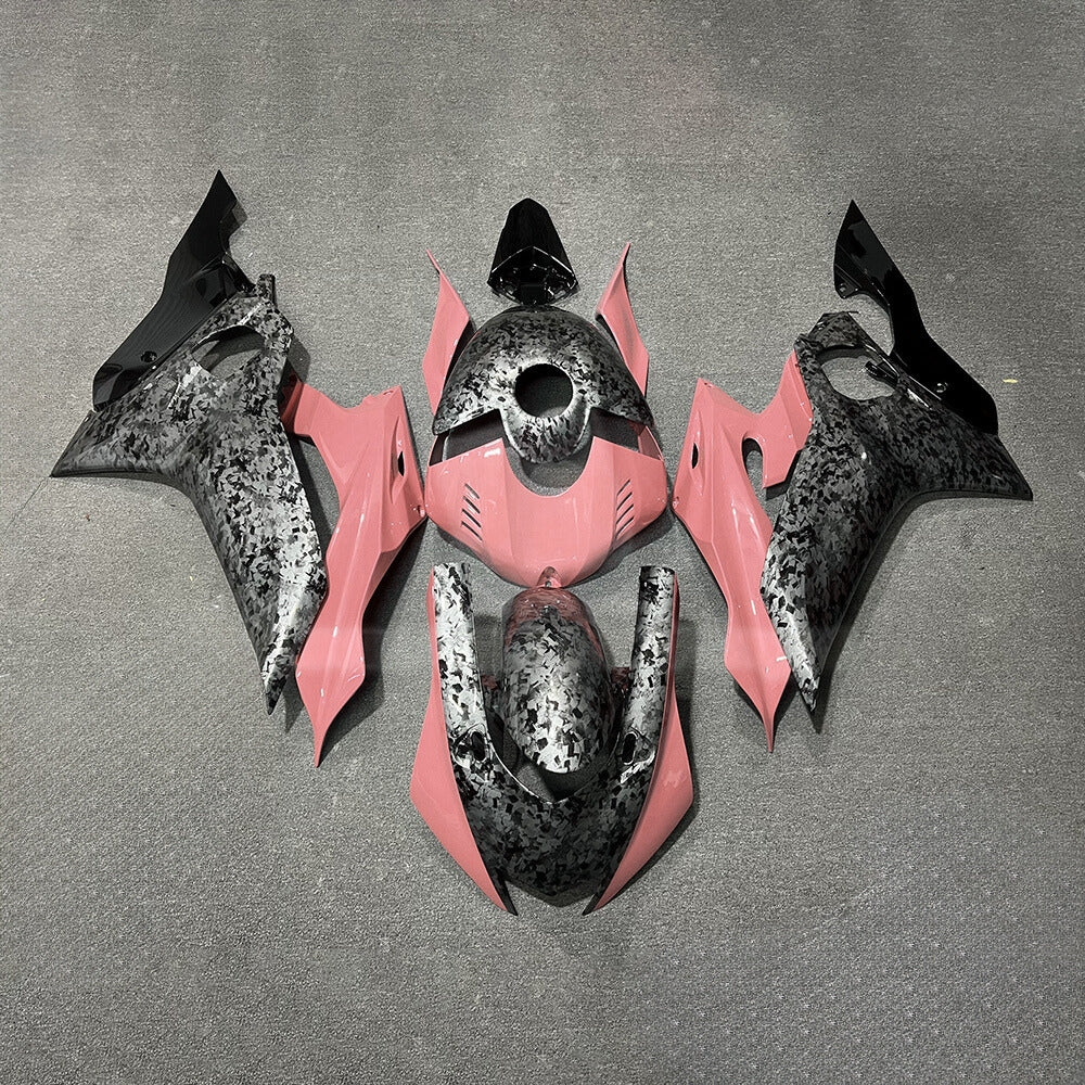 For YAMAHA YZF-R6 2017-2026 YZF R6 3-Layer Clear Coat Aftermarket Showroom Custom P Fairings Kit | NiceFairings - paint design NO.8 option image