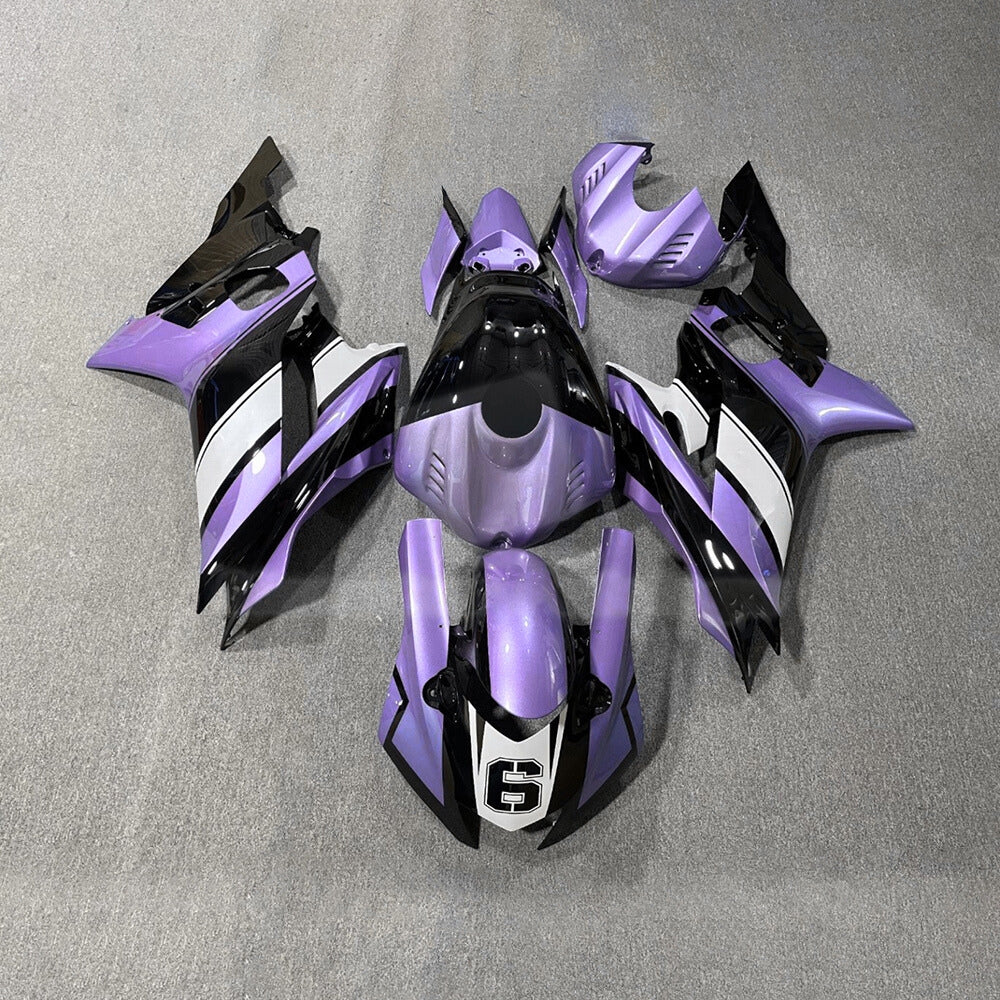 For YAMAHA YZF-R6 2017-2026 YZF R6 17-26 Direct OEM Fit Aftermarket Restoration Bod Fairings Kit | NiceFairings - paint design NO.2 option image