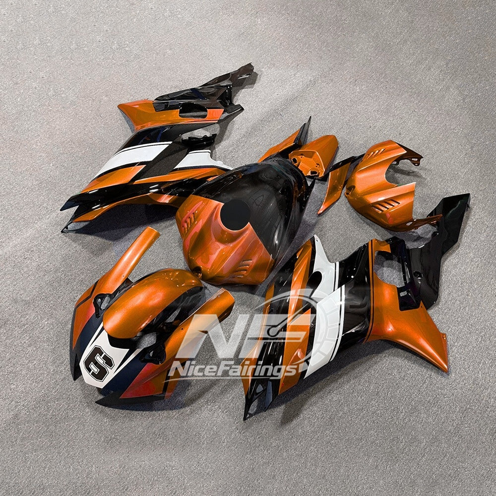 For YAMAHA YZF-R6 2017-2026 YZF R6 17-26 Direct OEM Fit Aftermarket Restoration Bod Fairings Kit | NiceFairings - side angle image