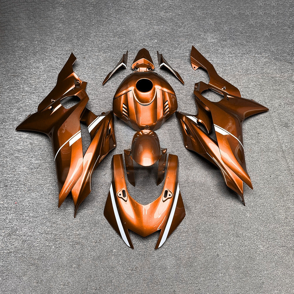 For YAMAHA YZF-R6 2017-2026 R6 Impact Resistant Plastic Aftermarket Durable Bodywor Fairings Kit | NiceFairings - paint design NO.8 option image