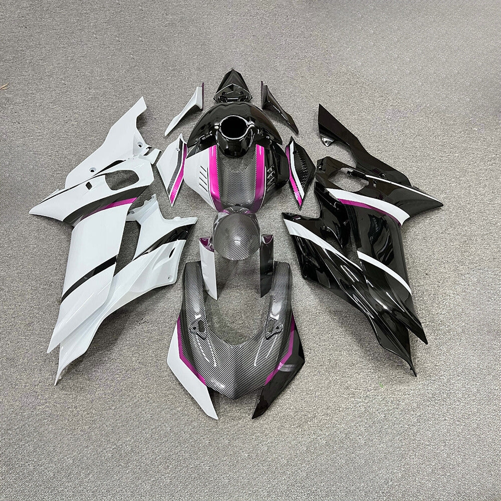 For YAMAHA YZF-R6 2017-2026 R6 Shatterproof Aftermarket Heavy Duty Motorbike Cowlin Fairings Kit | NiceFairings - paint design NO.2 option image
