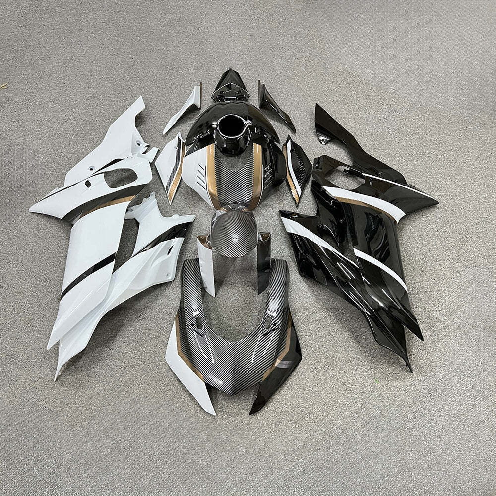 For YAMAHA YZF-R6 2017-2026 R6 Shatterproof Aftermarket Heavy Duty Motorbike Cowlin Fairings Kit | NiceFairings - paint design NO.4 option image