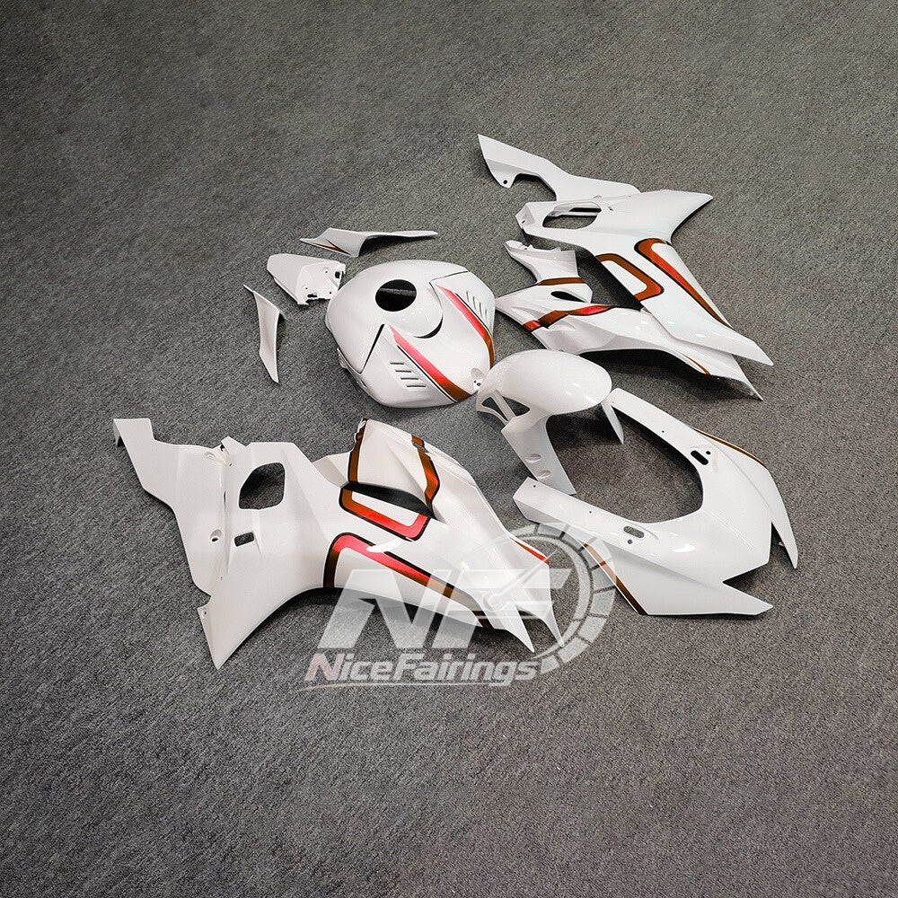 For YAMAHA YZF-R6 2017-2026 Track Racing Aftermarket Custom Painted Bodywork Fairings Kit | NiceFairings - rear angle image