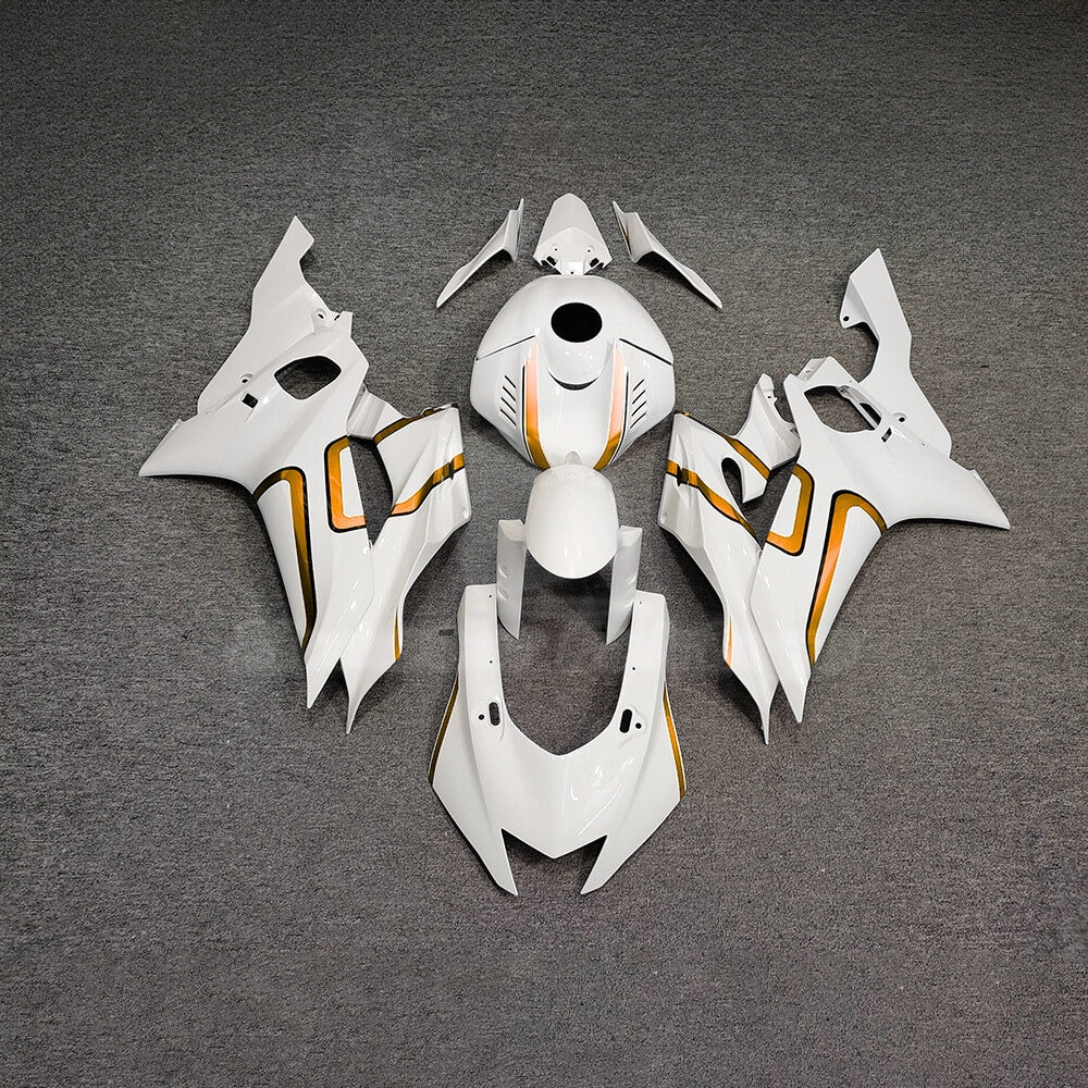 For YAMAHA YZF-R6 2017-2026 R6 17-26 Plastic Aftermarket Custom Color Bodywork Heat Fairings Kit | NiceFairings - paint design NO.9 option image