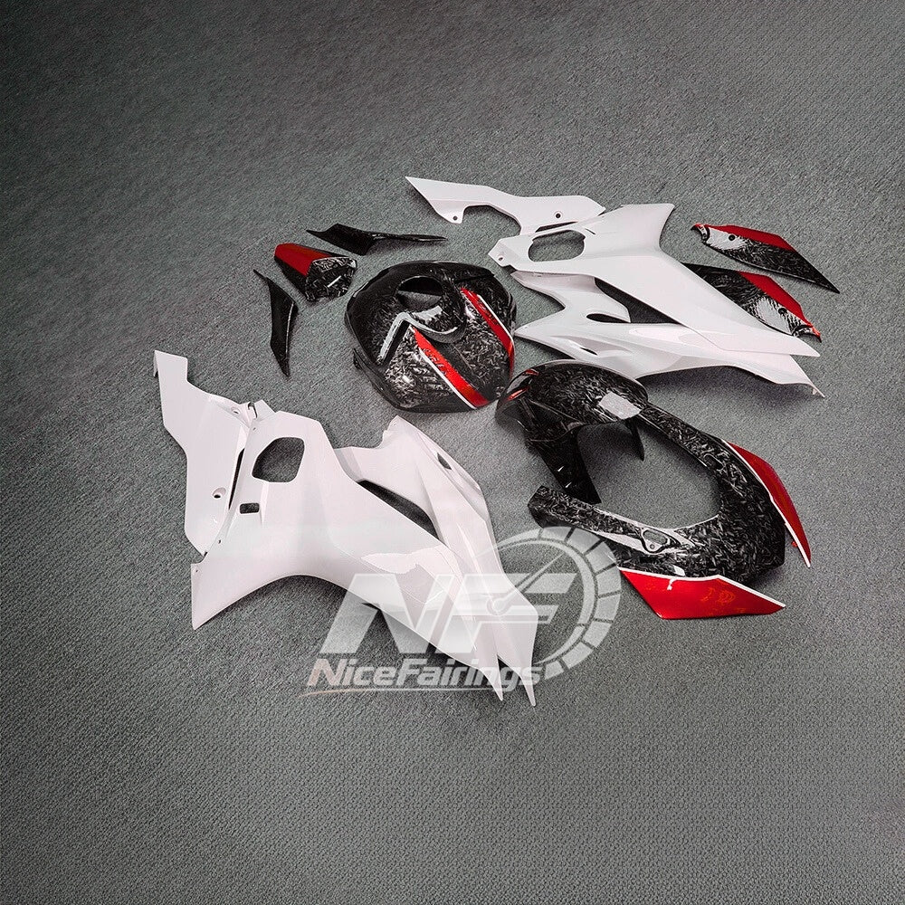 For YAMAHA YZF-R6 2017-2026 R6 17-26 Color Matched 3-Layer Clear Coat Aftermarket S Fairings Kit | NiceFairings - rear angle image
