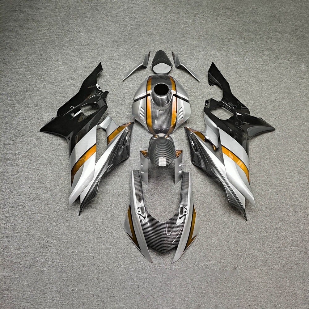 For YAMAHA YZF-R6 2017-2026 YZF R6 17-26 Flexible Plastic Reinforced Tabs Aftermark Fairings Kit | NiceFairings - paint design NO.6 option image