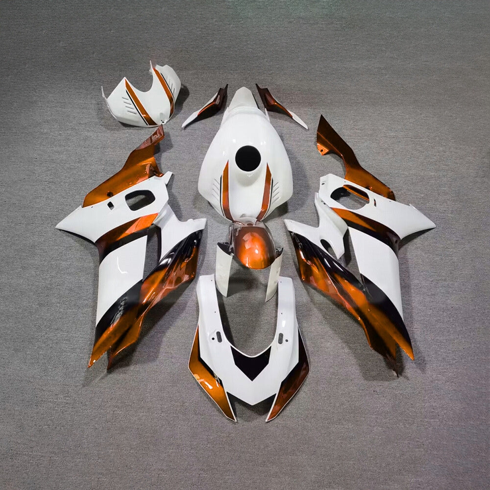 For YAMAHA YZF-R6 2017-2026 17-26 Premium Pearl White Aftermarket Bodywork Fairings Kit | NiceFairings - paint design NO.1 option image
