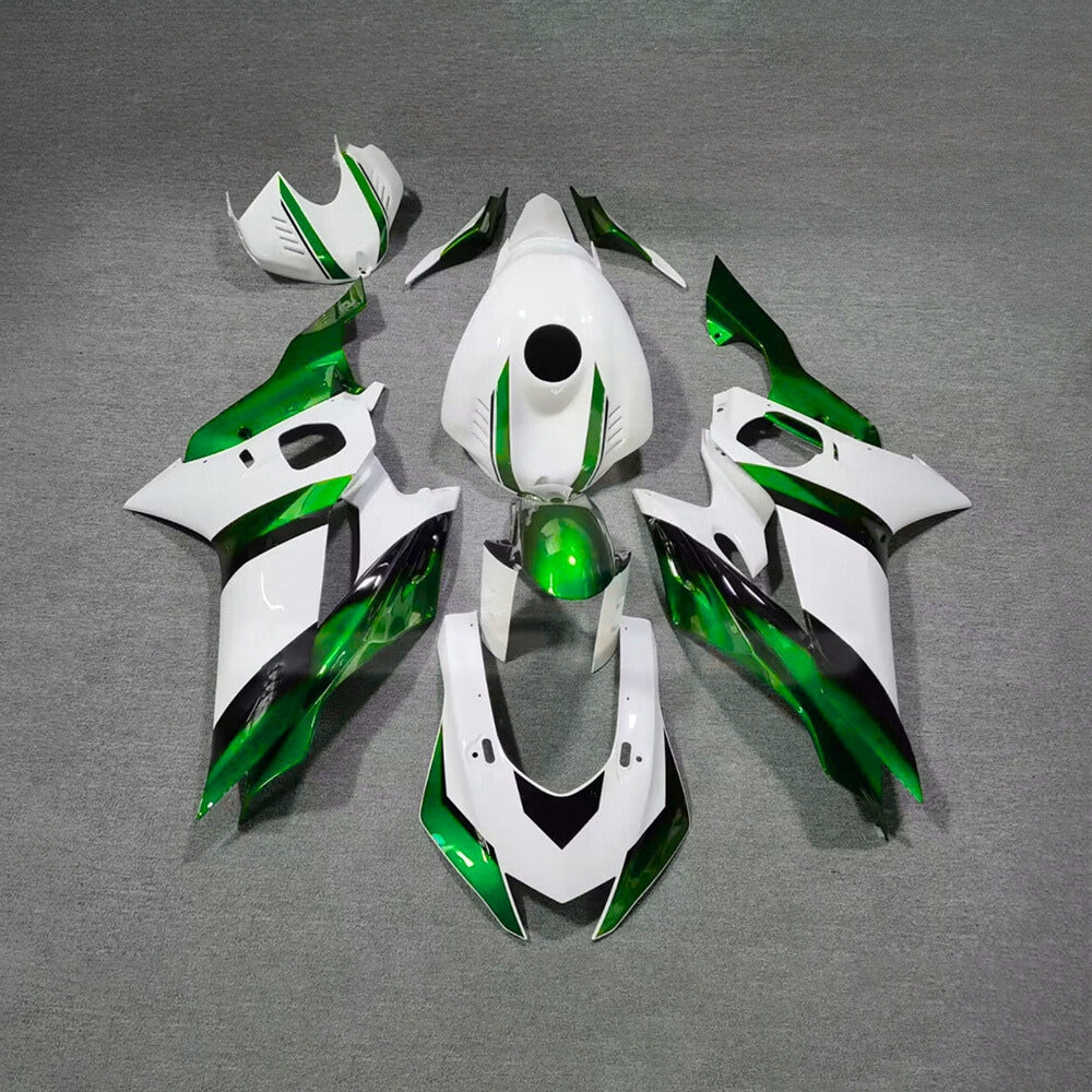 For YAMAHA YZF-R6 2017-2026 17-26 Premium Pearl White Aftermarket Bodywork Fairings Kit | NiceFairings - paint design NO.2 option image
