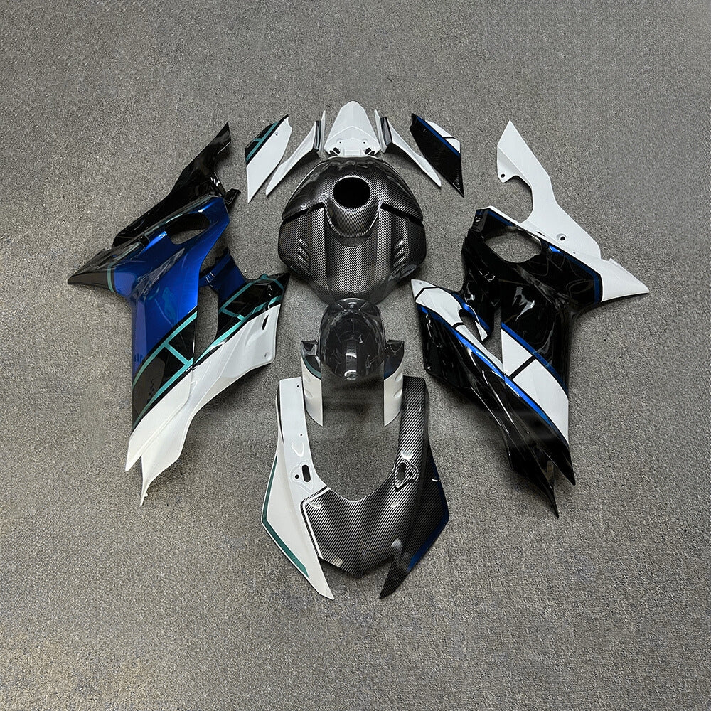 For YAMAHA YZF-R6 2017-2026 R6 Shatterproof Aftermarket Heavy Duty Motorbike Cowlin Fairings Kit | NiceFairings - paint design NO.9 option image