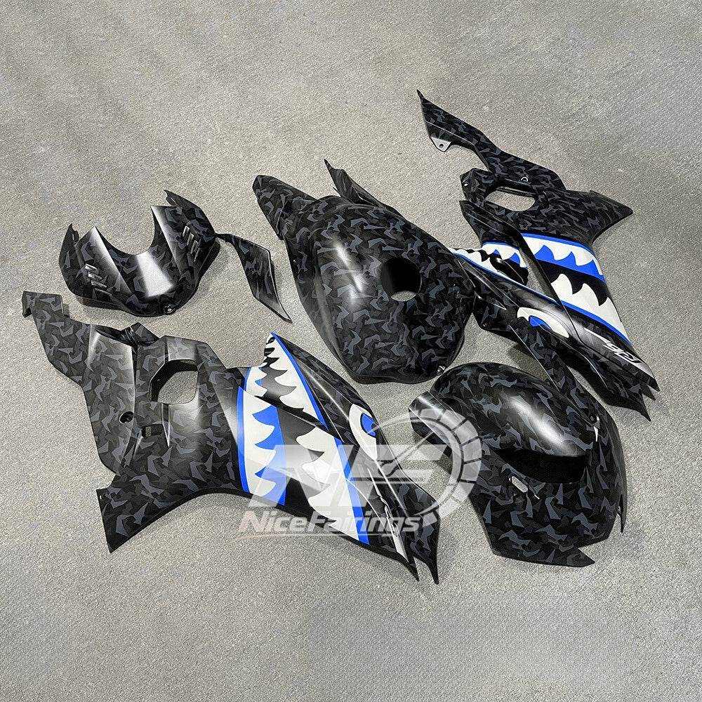 For YAMAHA YZF-R6 2017-2026 Aftermarket Carbon Fiber Custom Painted Any Color 100% Fairings Kit | NiceFairings - side angle image