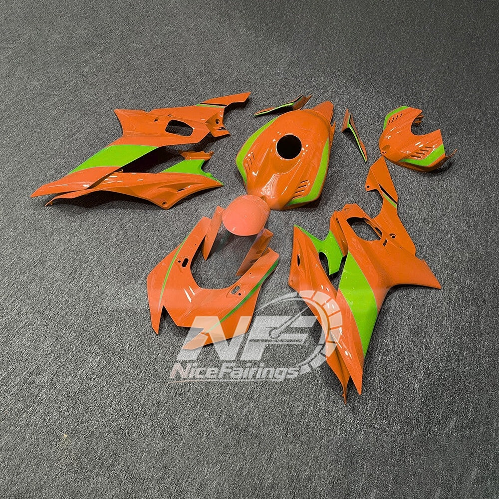 For YAMAHA YZF-R6 2017-2026 R6 17-26 Full Street Set Carbon Fiber Pattern Plastic A Fairings Kit | NiceFairings - side angle image