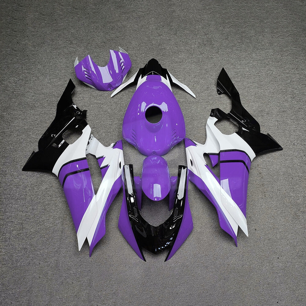 For YAMAHA YZF-R6 2017-2026 17-26 Aerodynamic Aftermarket Custom Color Cowling Fairings Kit | NiceFairings - paint design NO.8 option image