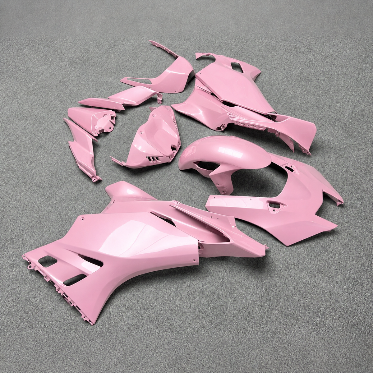 Injection-Molded Fairing Set Fits YAMAHA YZF-R9 2025-2026 - Pink Aftermarket | NiceFairings - front angle image