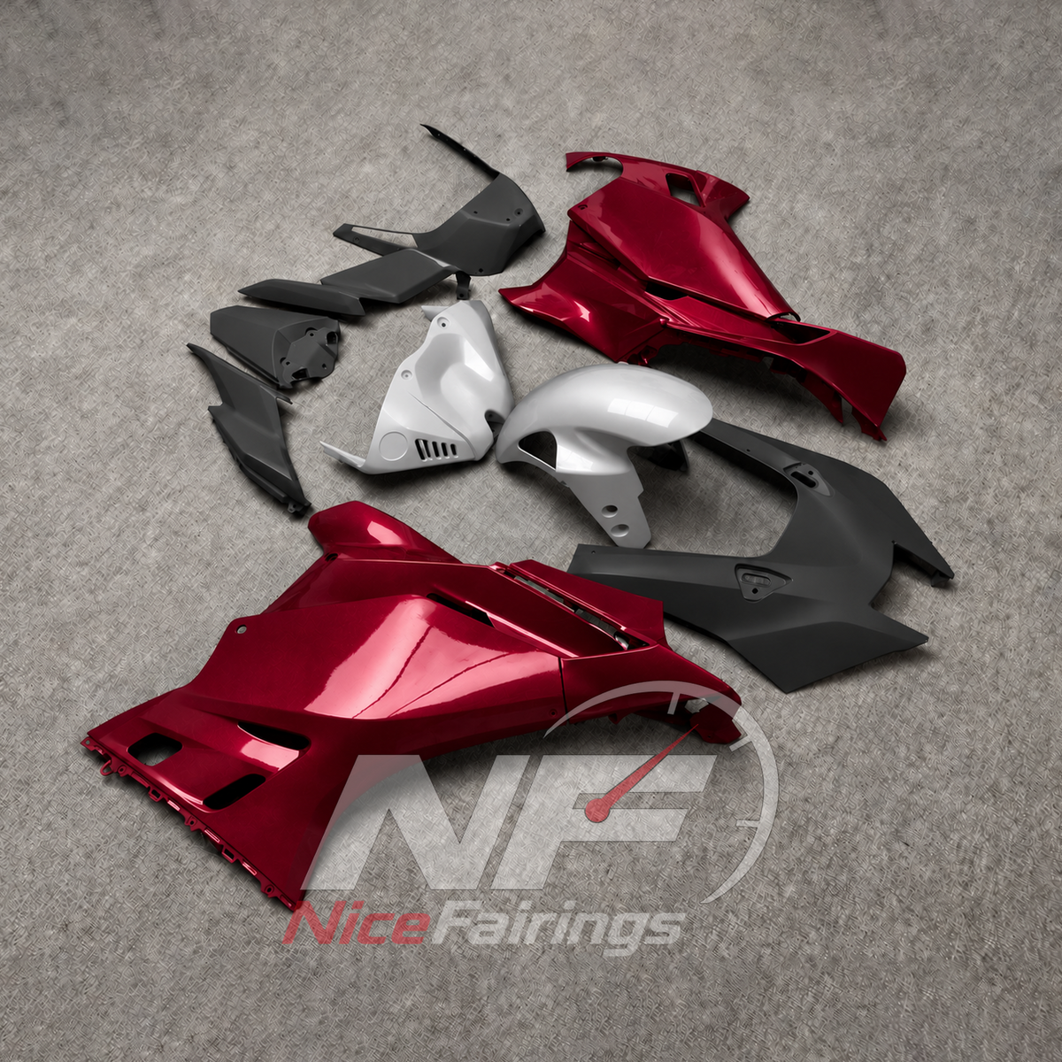 ABS Injection Fairing Kit Fits YAMAHA YZF-R9 2025-2026 - Painted | NiceFairings - front angle image