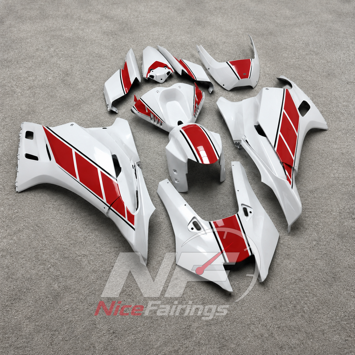 Injection-Molded Bodywork Set Fits YAMAHA YZF-R9 2025-2026 - Painted | NiceFairings - front angle image