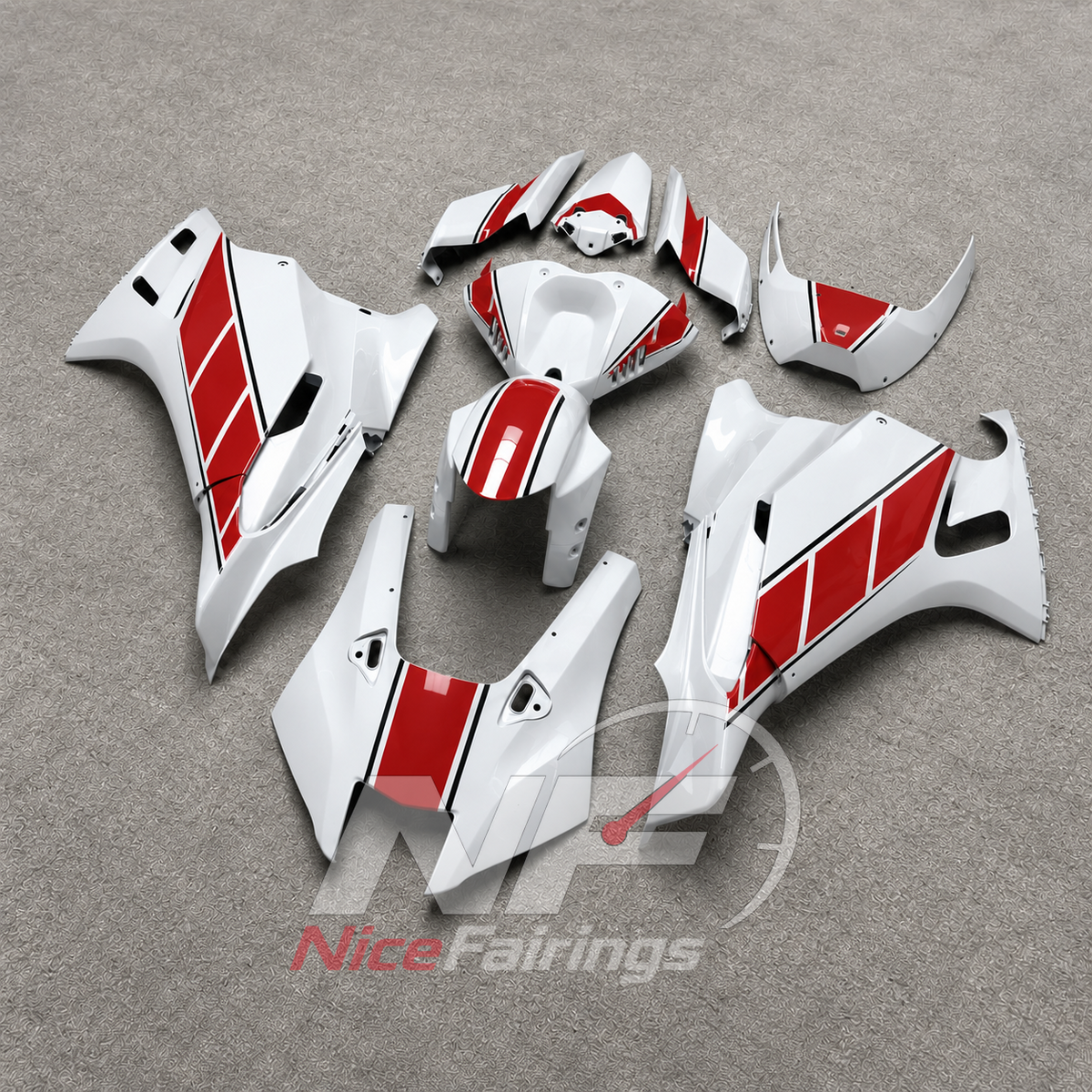 Injection-Molded Bodywork Set Fits YAMAHA YZF-R9 2025-2026 - Painted | NiceFairings - side angle image