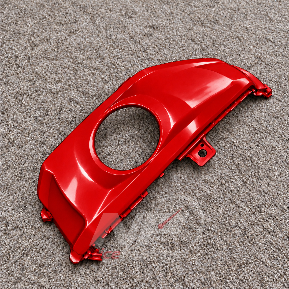 Sportbike Fairing Kit Fits 2023-2026 YAMAHA YZF-R125 - ABS Plastic Bodywork - Red | NiceFairings - side angle image
