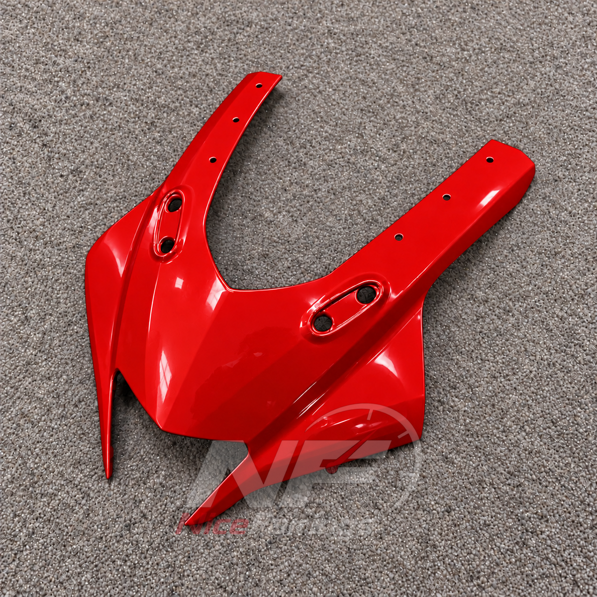 Sportbike Fairing Kit Fits 2023-2026 YAMAHA YZF-R125 - ABS Plastic Bodywork - Red | NiceFairings - rear angle image