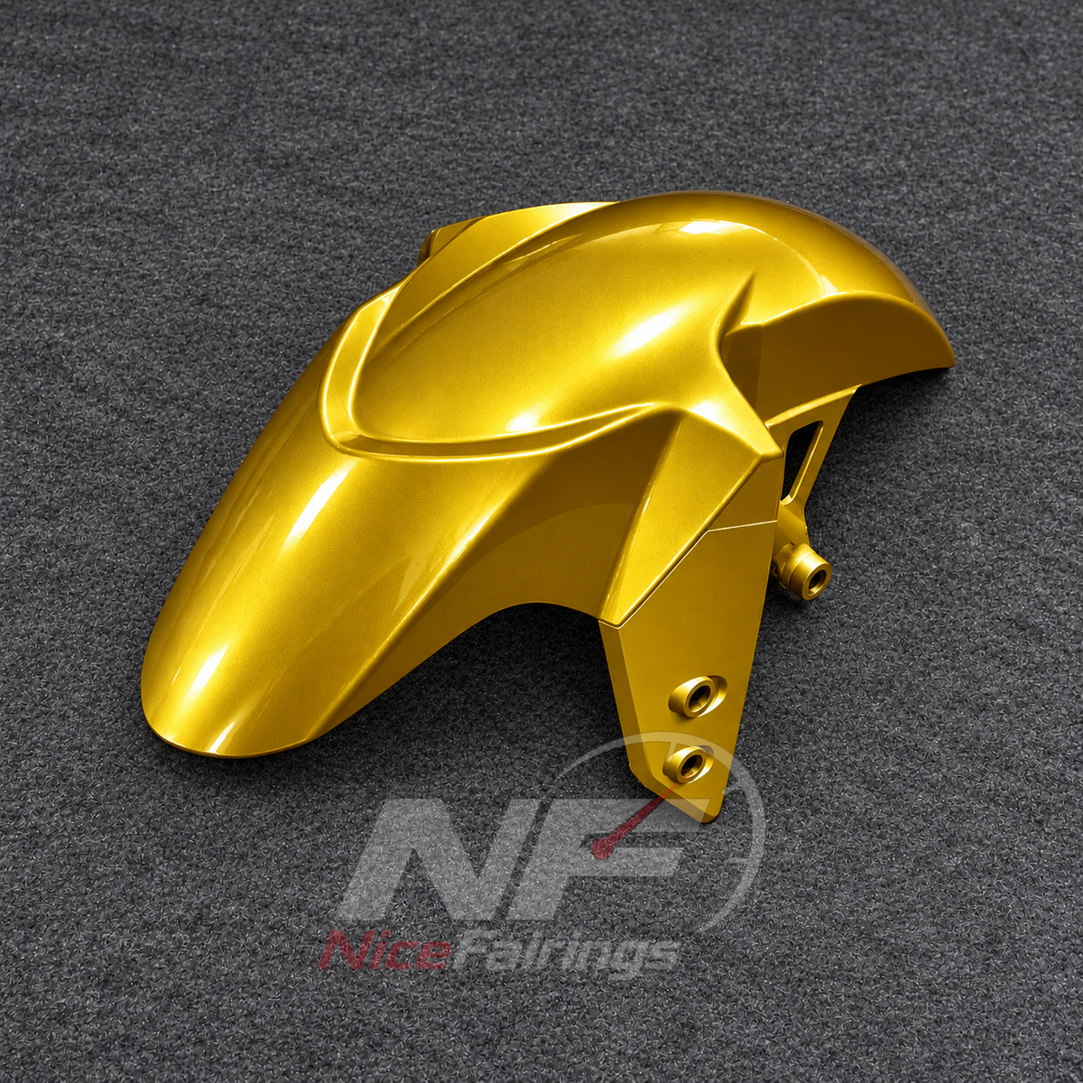 Fairing Kit Fits 2023-2026 YAMAHA YZF-R125 - ABS Plastic Bodywork - Gold | NiceFairings - front angle image